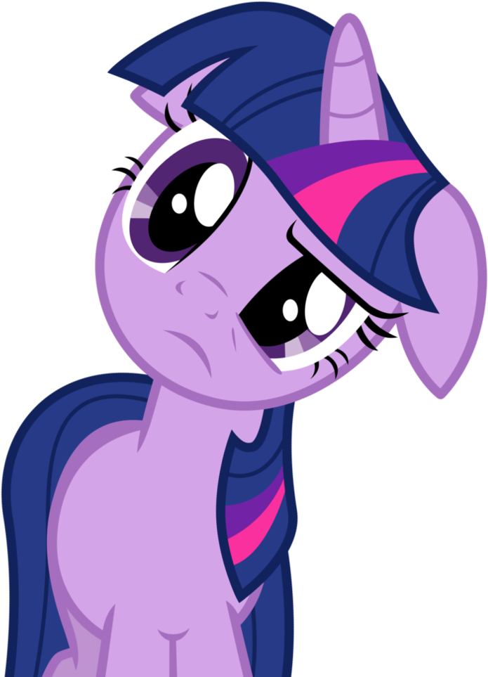 Twilight Sparkle Vector Confused Clipart (794x1005), Png Download