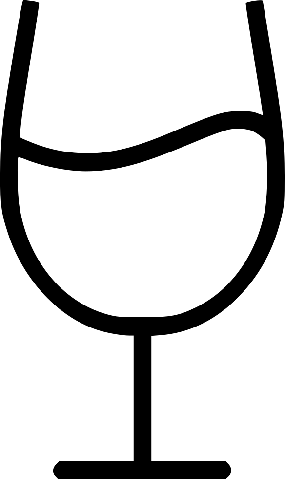 Goblet Comments - Drawing Clipart (584x980), Png Download