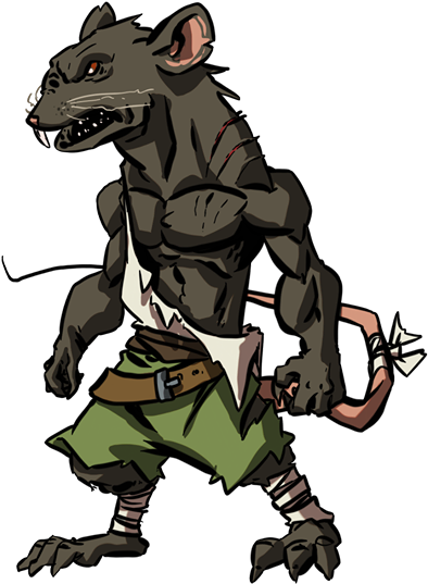If You Want An Angry, Verminous Lycanthrope At Your - Dungeon And Dragons Cartoon Clipart (960x685), Png Download