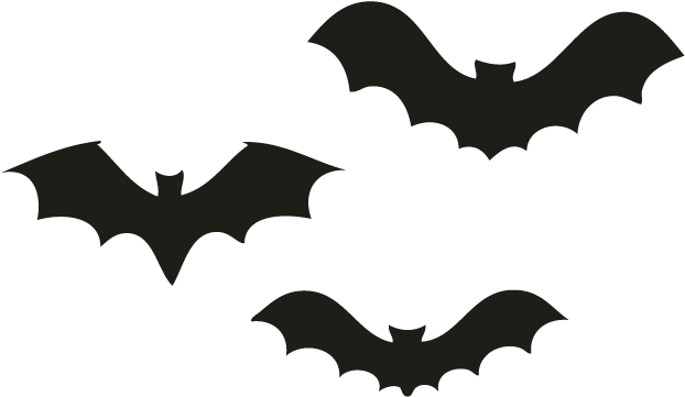 Bats Silhouette Clipart (696x696), Png Download