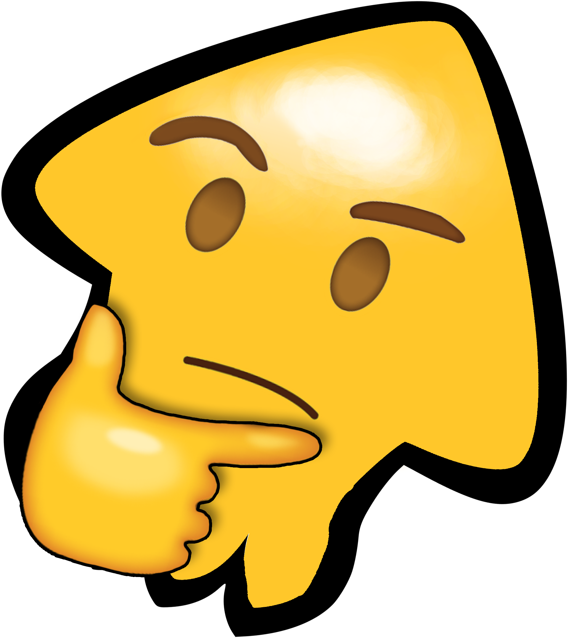 25 Sep Jojo Thinking Emoji Png Image With Transparent Background Toppng