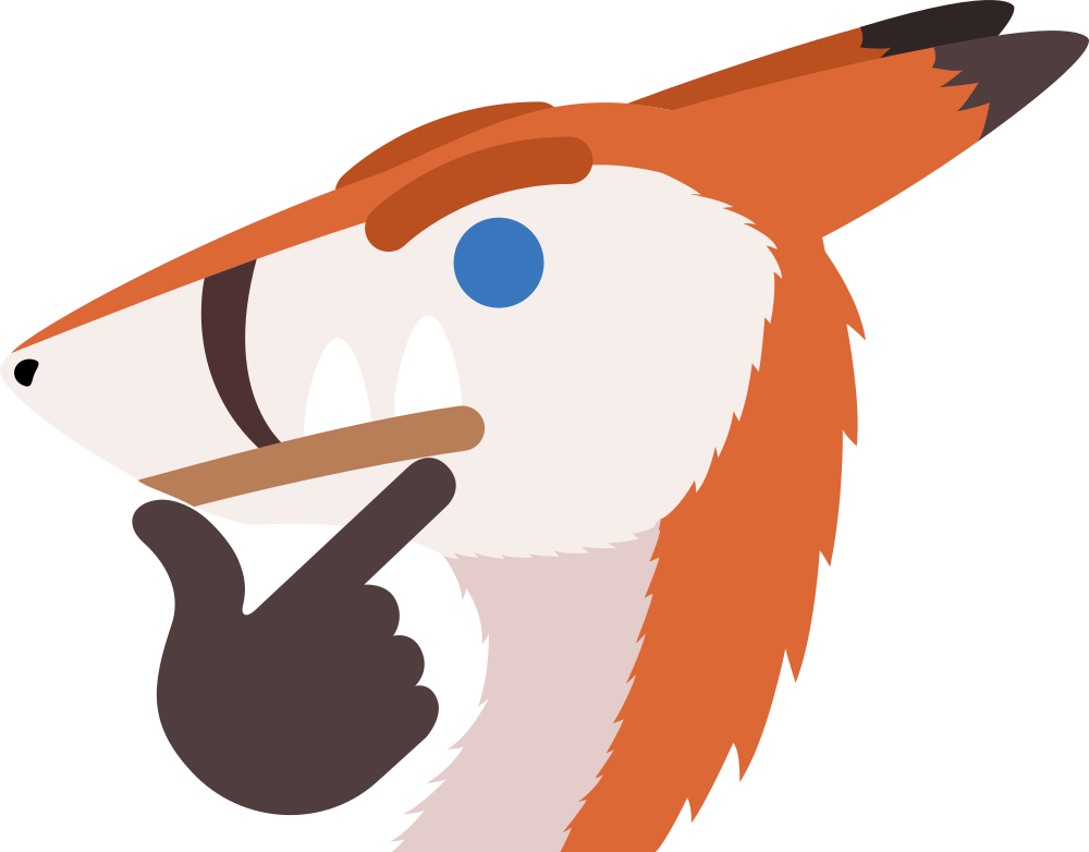 Thinking Sergal - Fur Clipart (1000x782), Png Download