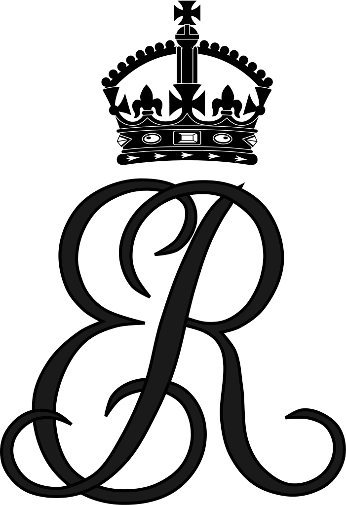 Royal Monogram Of Queen Elizabeth The Queen Mother, - British Royal Family Monograms Clipart (701x1024), Png Download