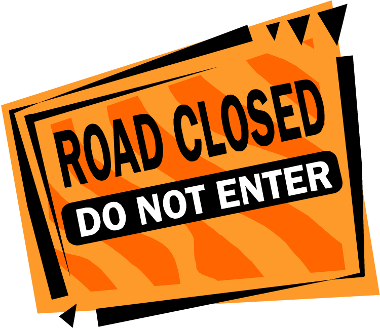 Thursday Morning Road Closures In Northern Oklahoma Clipart (750x650), Png Download