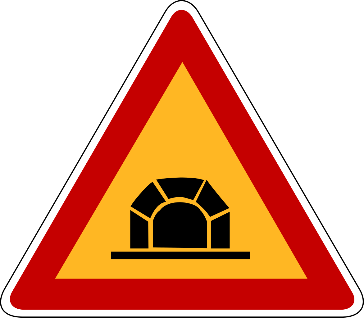 South Korea Road Sign - Illustration Clipart (1172x1024), Png Download