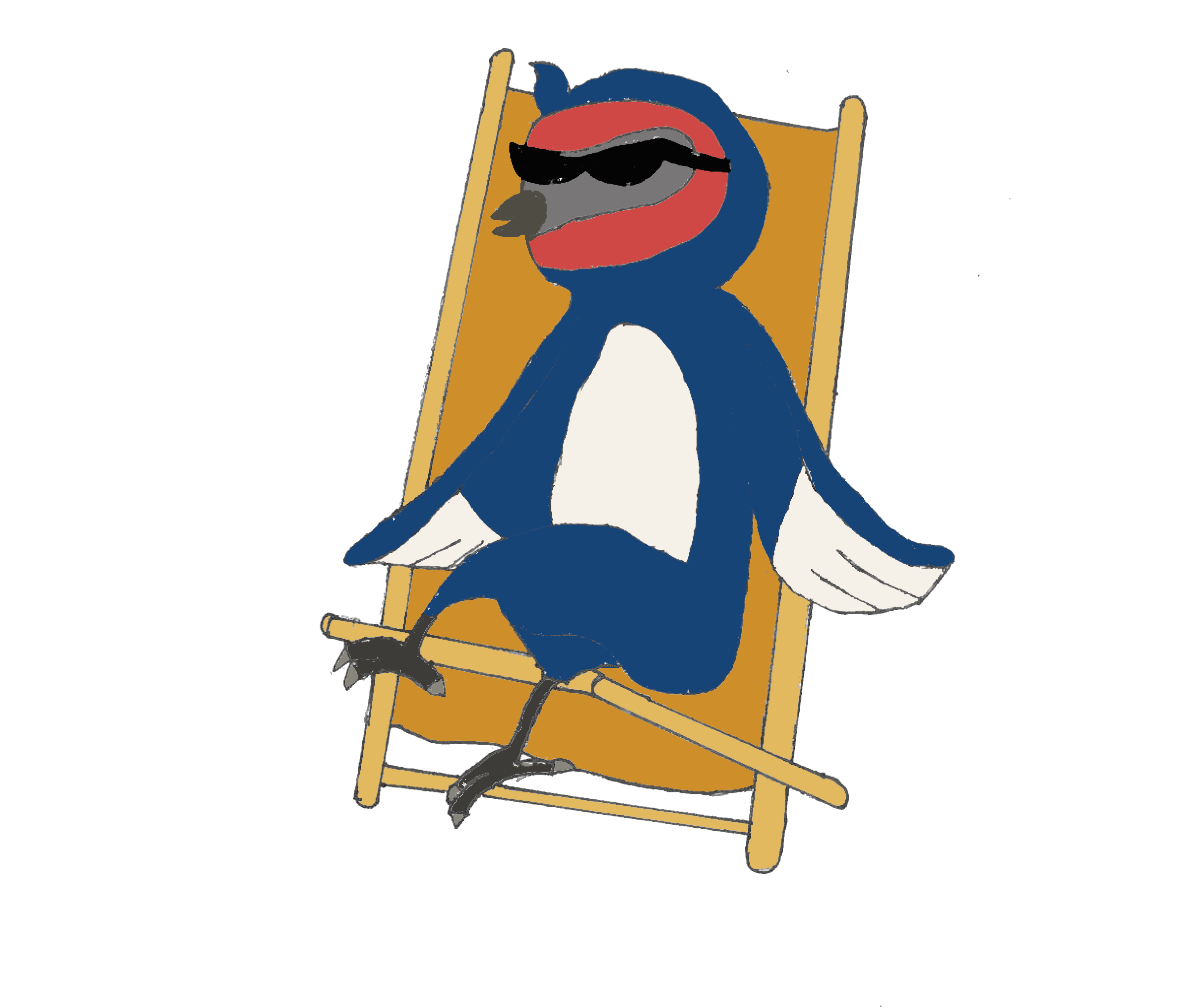 After Travelling Far And Wide Around The Globe, Swift - Chair Clipart (3508x2483), Png Download