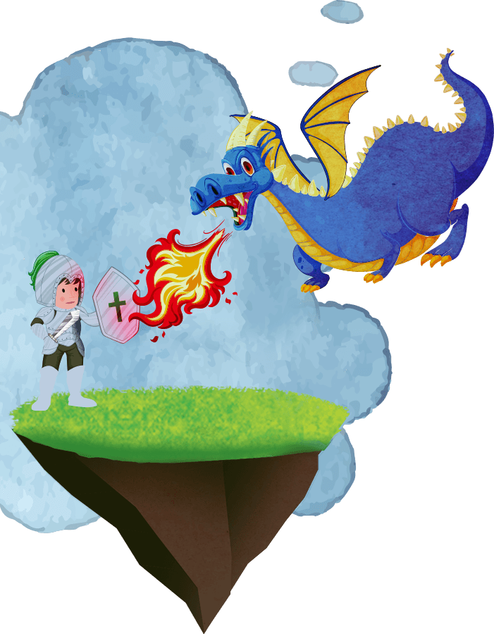 Charlie Knows He Can Defend Himself With The Armor - Cartoon Clipart (701x900), Png Download