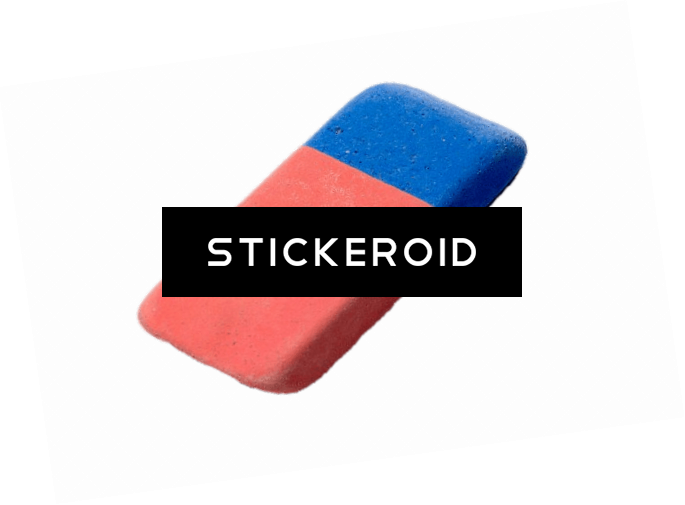 Red And Blue Eraser - Cobalt Blue Clipart (685x505), Png Download