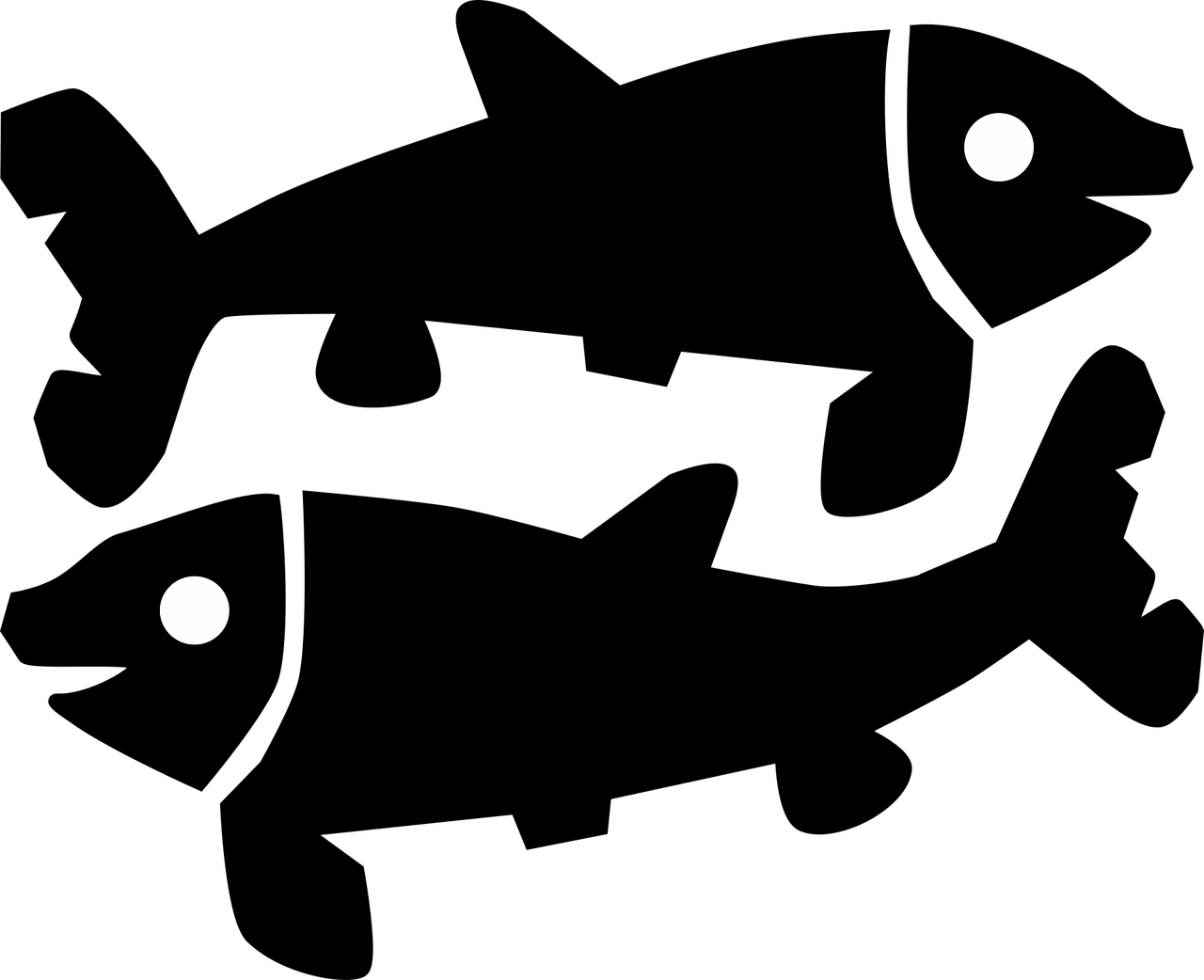 Piscis Significado De Simbolos Jpg Piscis Significado - Sagitario Piscis Signos Clipart (1280x1042), Png Download