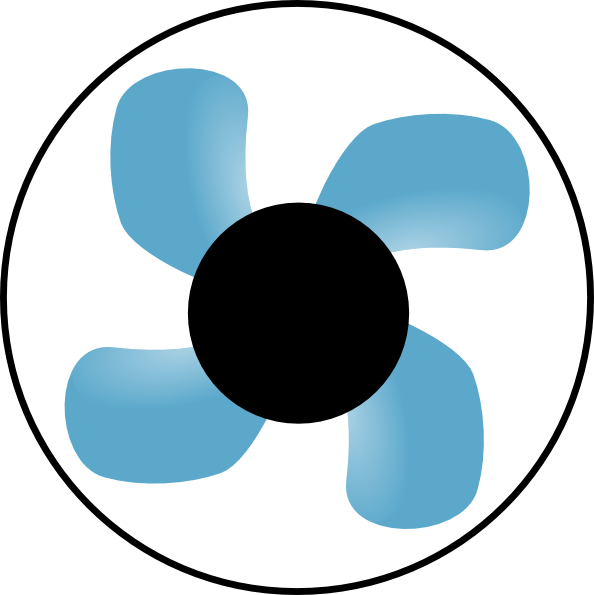 How To Set Use Fan Clipart (594x595), Png Download