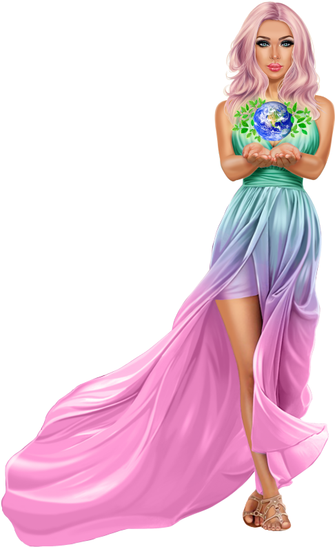 Earth Day - Wampi - Ru - Clip Art - Png Download (640x807), Png Download