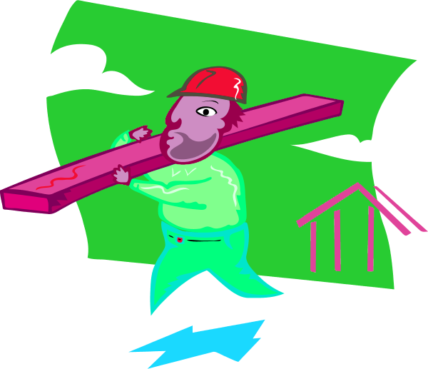 Stepper Carpenter - Carpenter Clipart - Png Download (600x517), Png Download