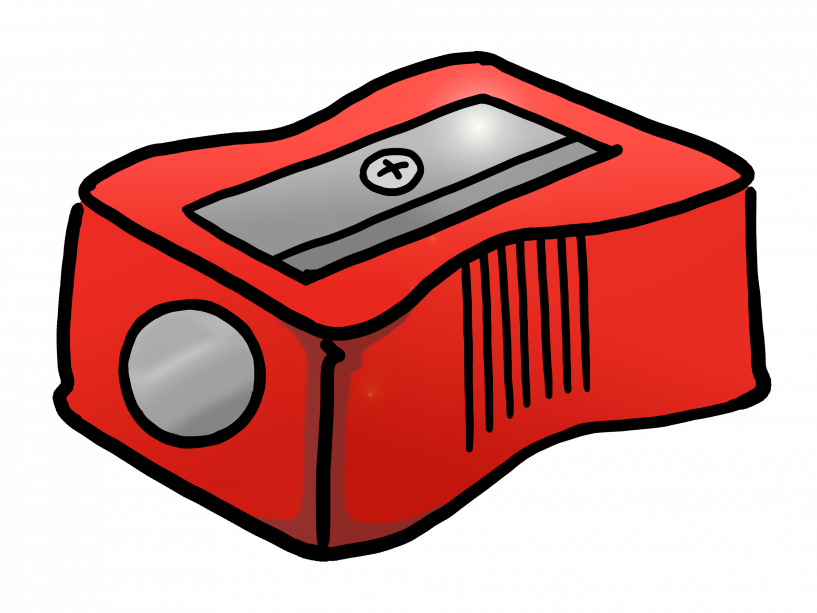 Sharpener Clipart - Png Download (817x613), Png Download