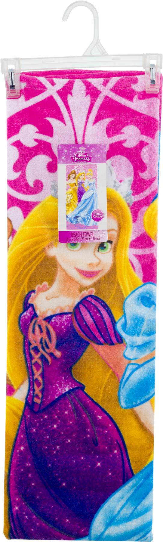 Choose Your Disney Beach Towel - Disney Princess Cotton Beach Towel Clipart (1800x1800), Png Download