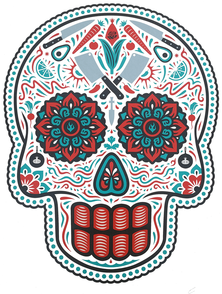 Skull2 Clipart (711x955), Png Download