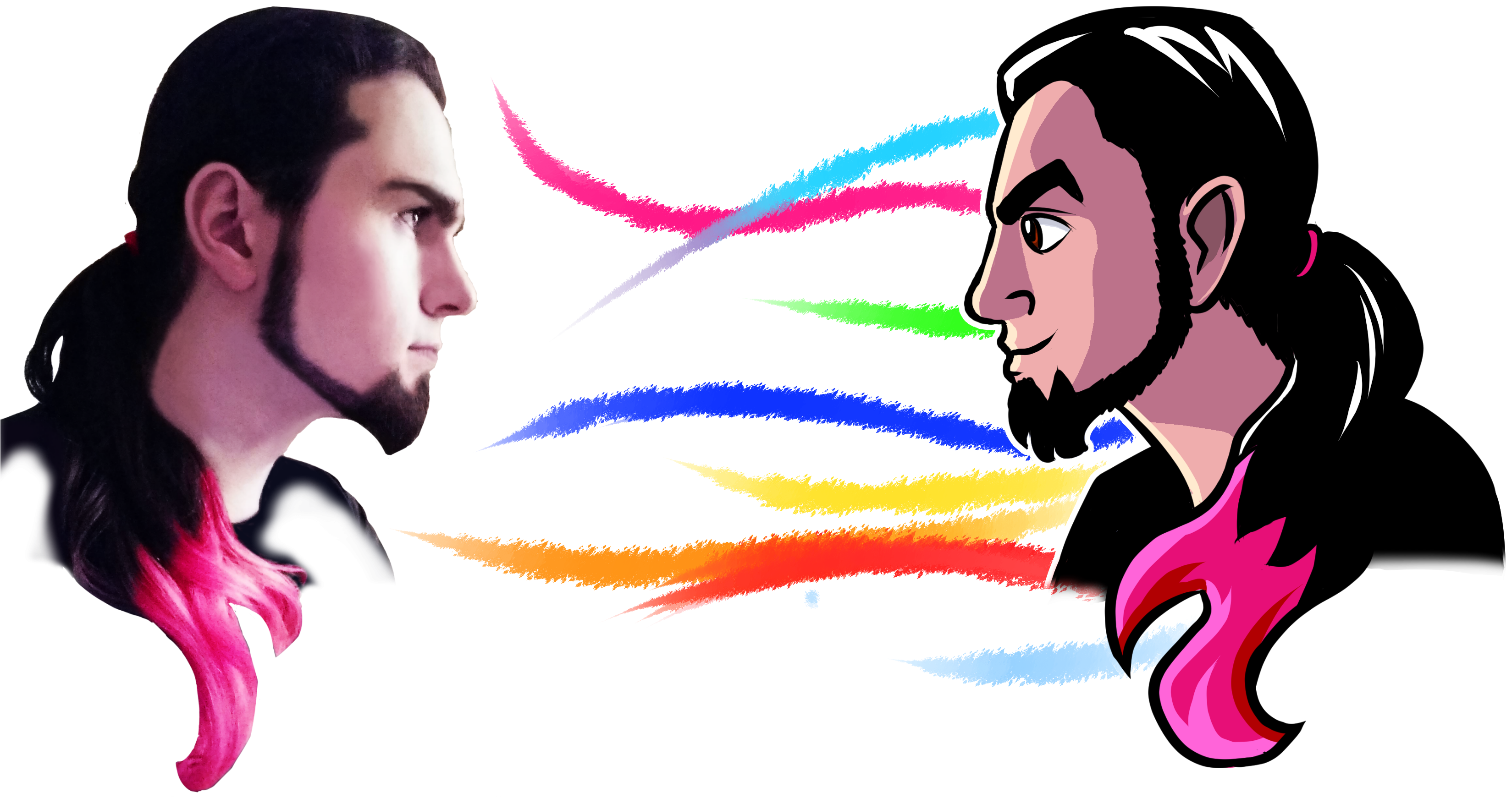 Follow Me On My Journey - Art Clipart (3300x1800), Png Download