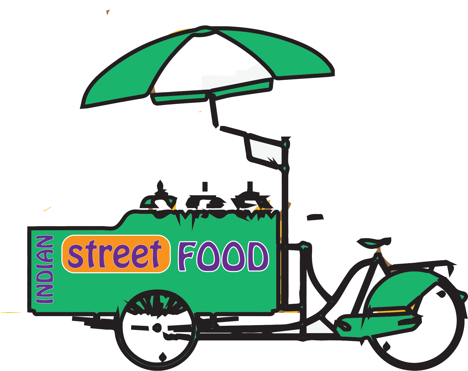 Mumbai Street Food - Street Food Of Mumbai Clipart (2063x1642), Png Download