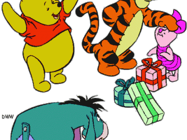 Birthday Clipart Tigger - Pooh - Png Download (640x480), Png Download