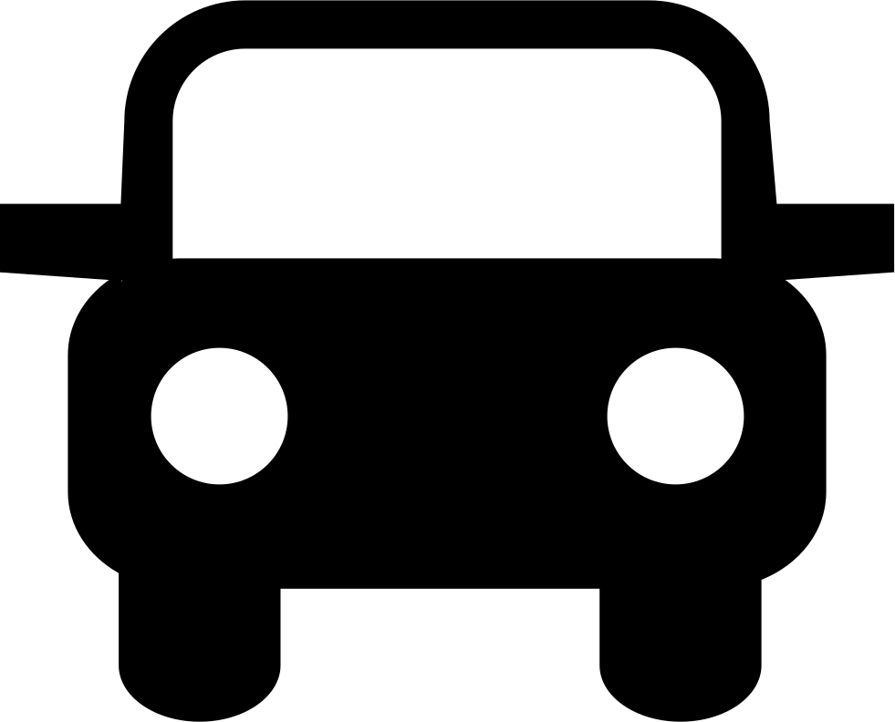 Front Vehicle Comments - Car Clipart (981x792), Png Download