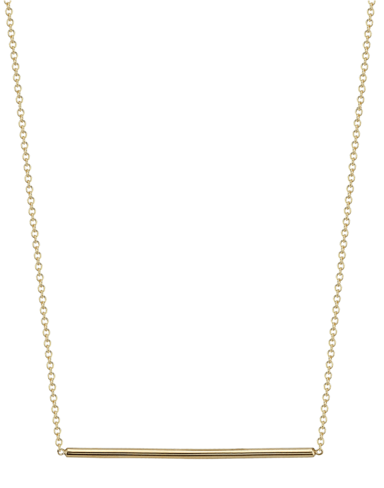Gabriela Artigas - Line Necklace - Chain Clipart (768x1024), Png Download