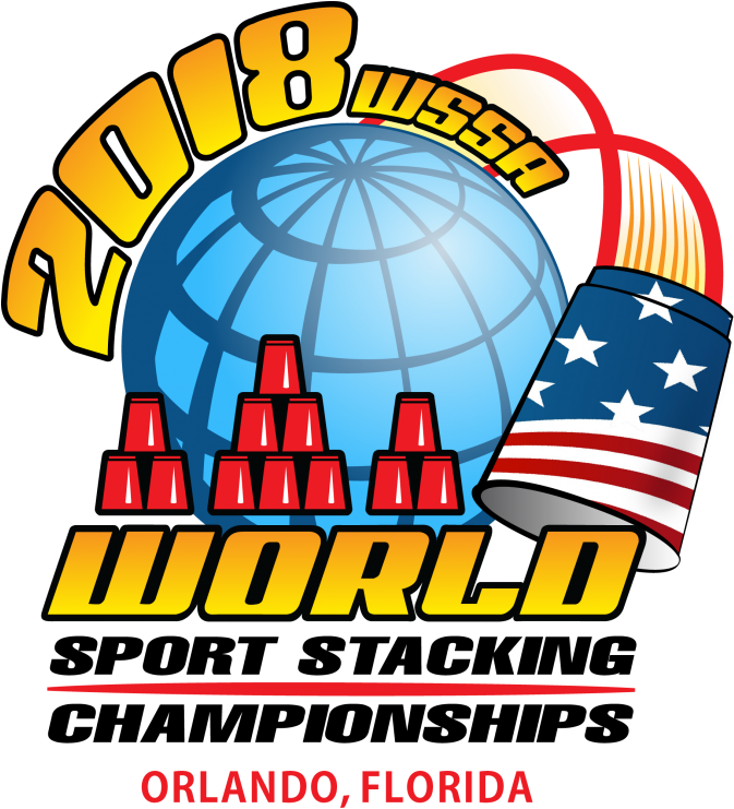 Cup Clipart Stacking - World Sport Stacking Championships 2018 - Png Download (720x749), Png Download