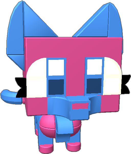 She's The Cotton Candy Wolf That Loves Candy If Yu Clipart (768x768), Png Download