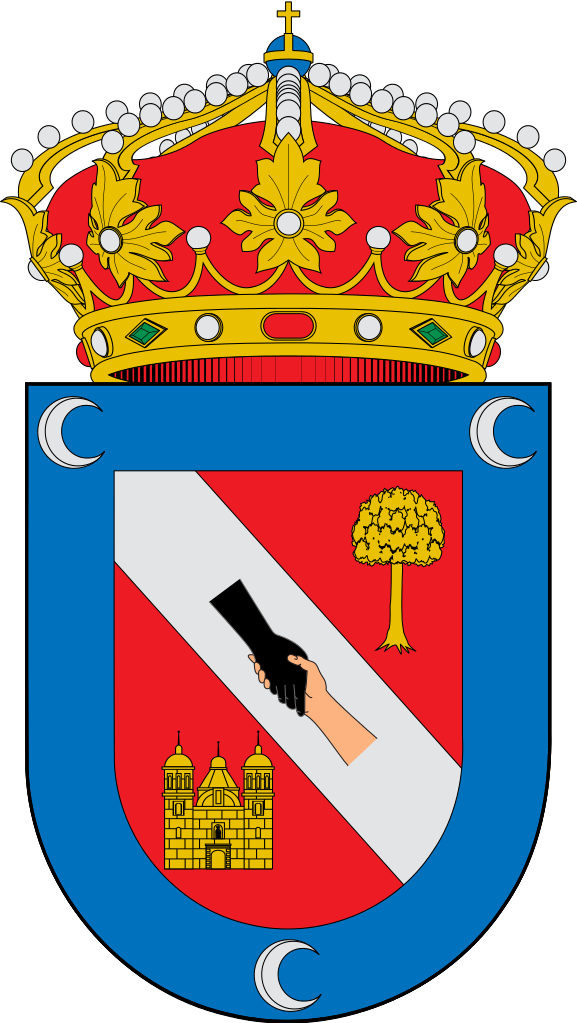 Escudo De Villafranca De Ebro - Escudo De La Almunia De Doña Godina Clipart (577x1023), Png Download