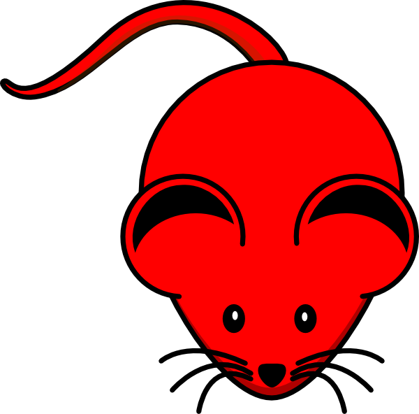 Black Mouse Clipart - Png Download (600x592), Png Download