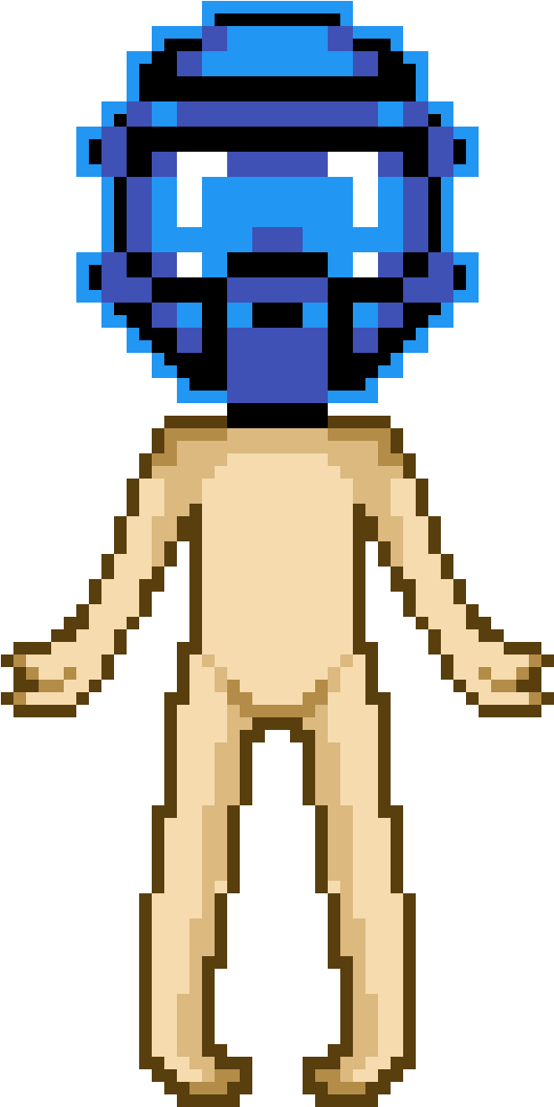 Hi My Dude - Pixel Art Clipart (1400x1400), Png Download