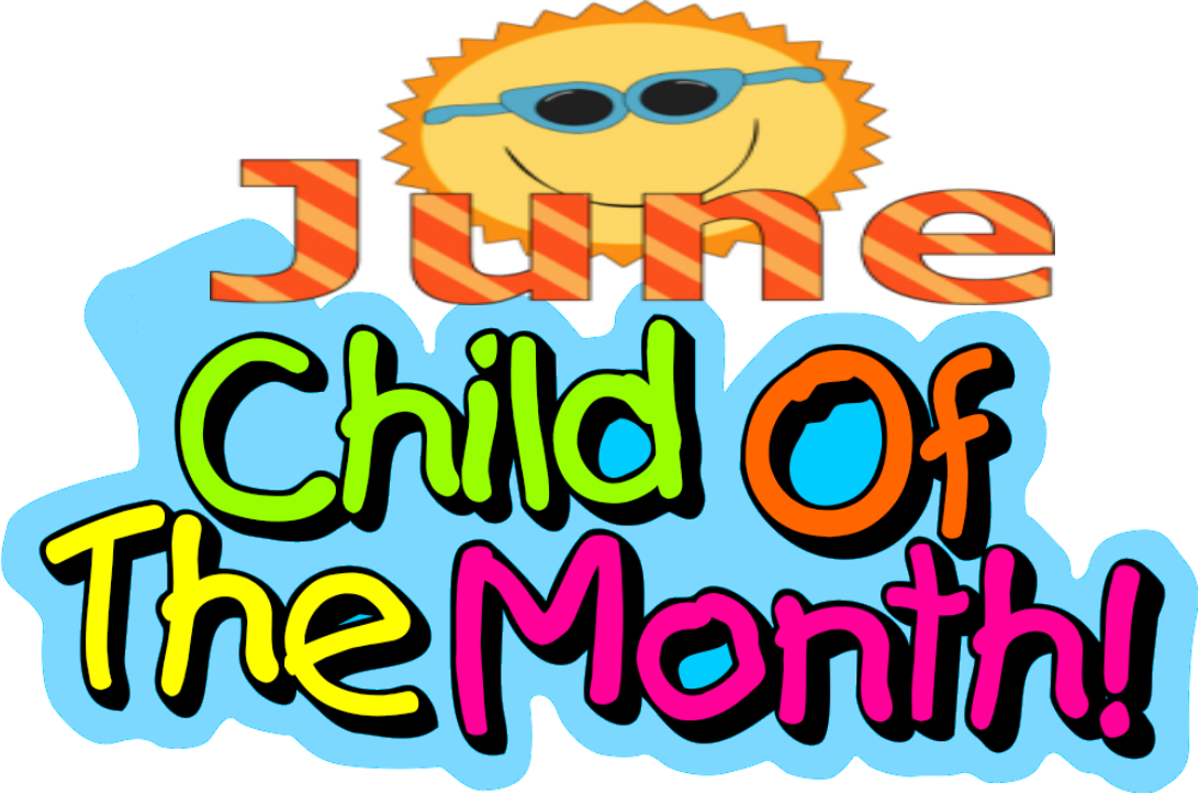 Child Of The Month Clipart (1092x723), Png Download