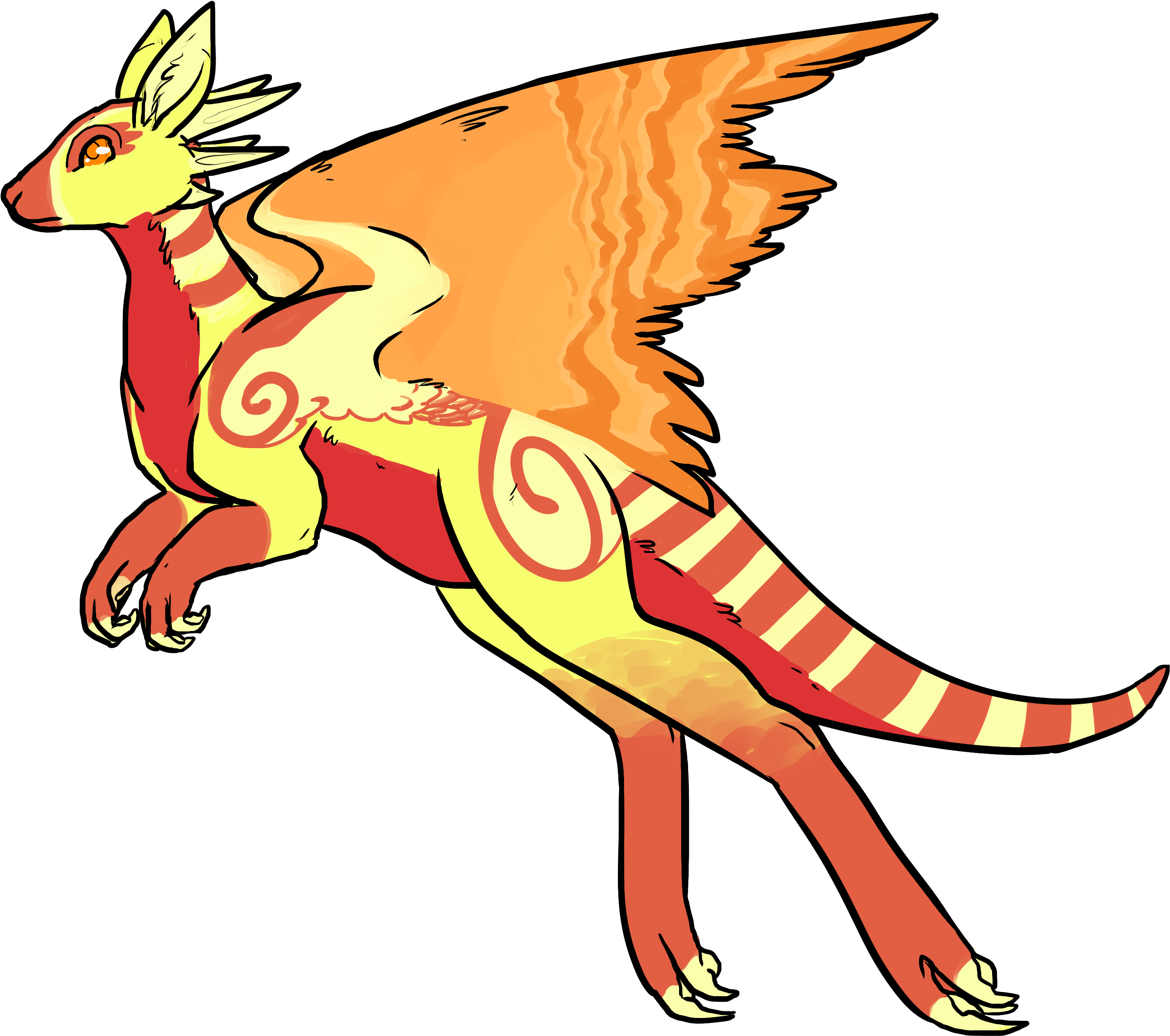 What If Wildclaws Were Kangaroos - Cartoon Clipart (3000x3000), Png Download