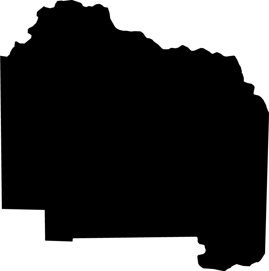 A Collection Of Simplified Outline Maps Of Alachua - Abstract Art Clipart (892x900), Png Download