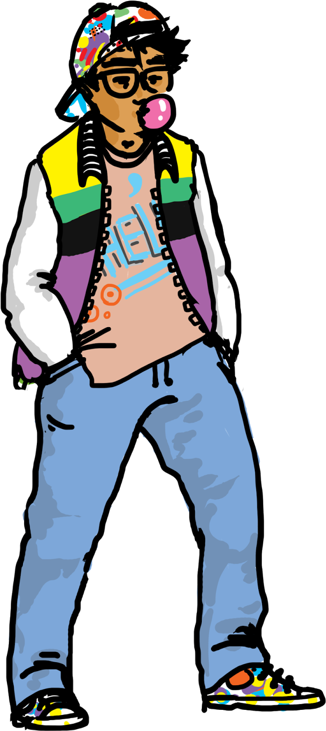 Fait À L'occasion De La Photo De Classe Du Forum - Cartoon Clipart (1055x1600), Png Download