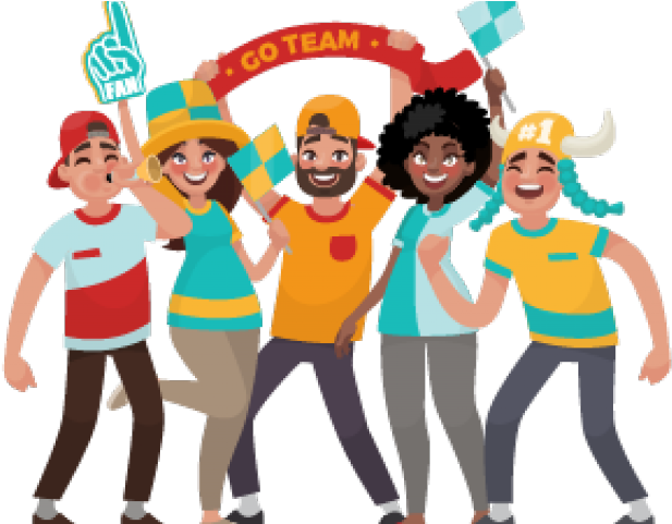 Fundraising Clipart Team - Animando A Su Equipo - Png Download (640x480), Png Download
