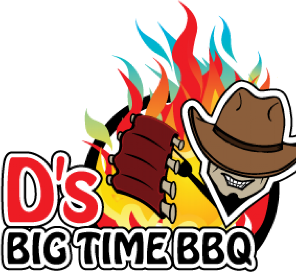 D's Big Time Bbq Food Truck - Restaurant Clipart (1000x1000), Png Download