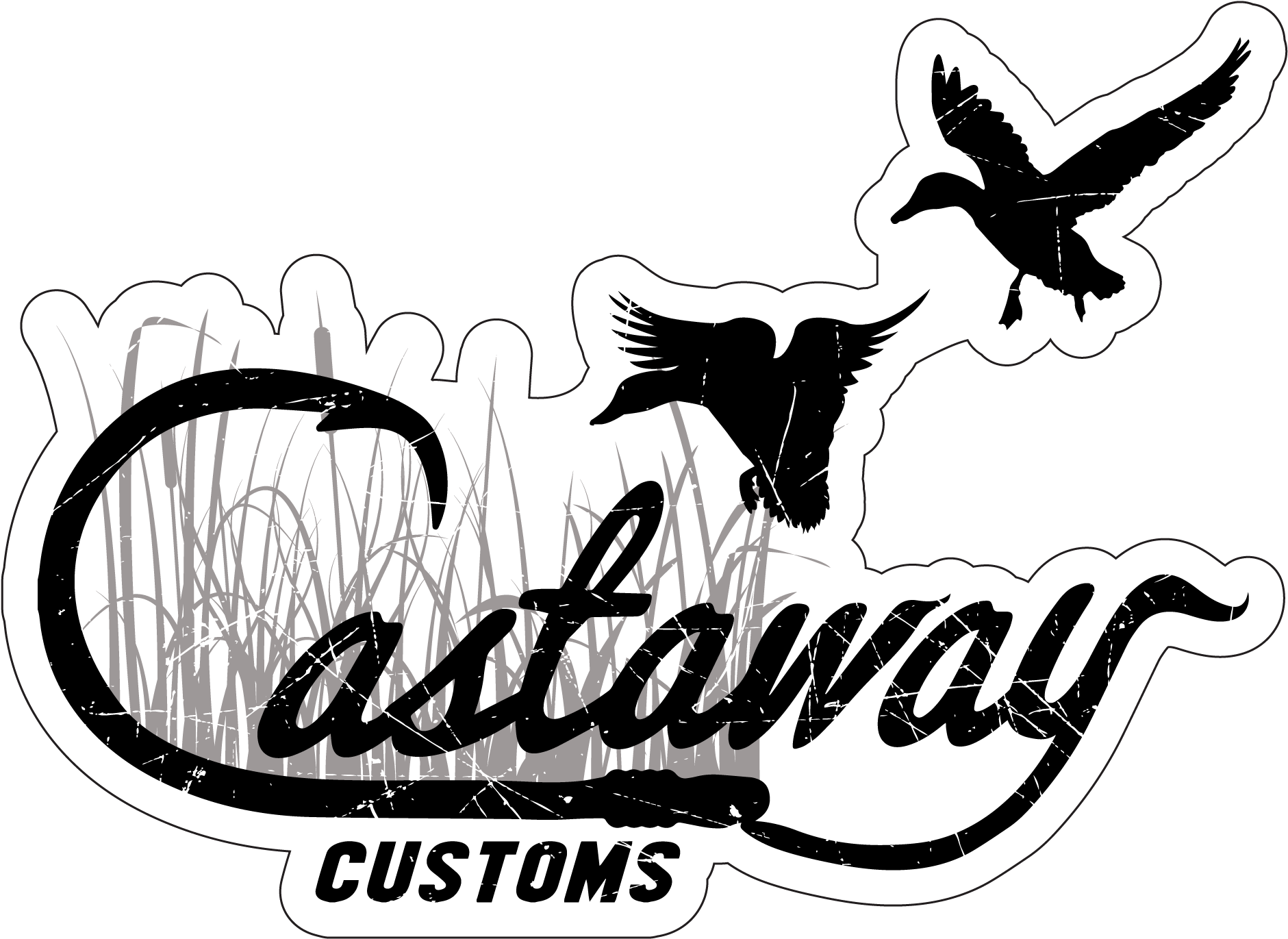 Duck Logo Decal - Decal Clipart (2048x2048), Png Download