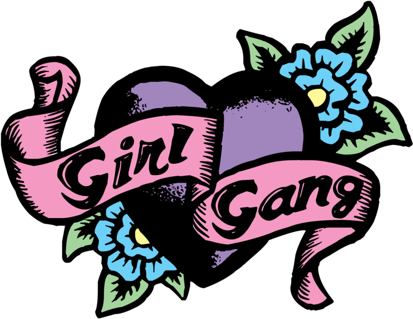 Girl Gang Special Edition Women's T Shirt - Girl Gang Transparent Clipart (854x1024), Png Download