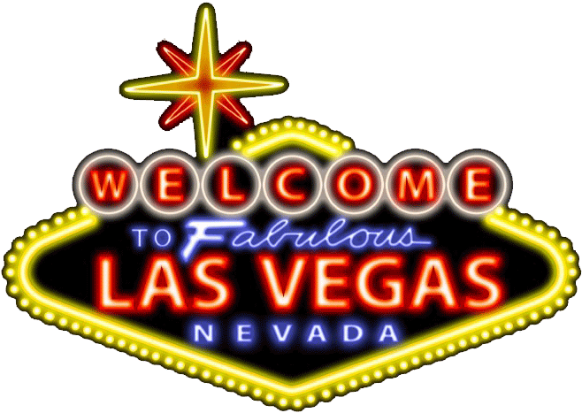 Las Vegas Word Clipart Welcome To Fabulous Las Vegas - Las Vegas Transparent Gif - Png Download (676x485), Png Download