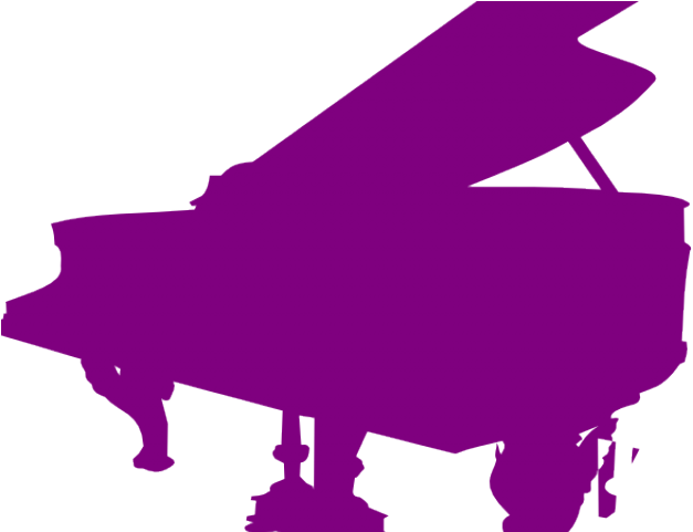 Piano Clipart Svg - Purple Piano Png Transparent Png (640x480), Png Download