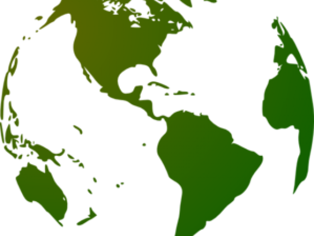 Globe Clipart Vector - Plus 4-pack Combo (1 Black, 1cyan, 1 Magenta, 1 Yellow) - Png Download (640x480), Png Download