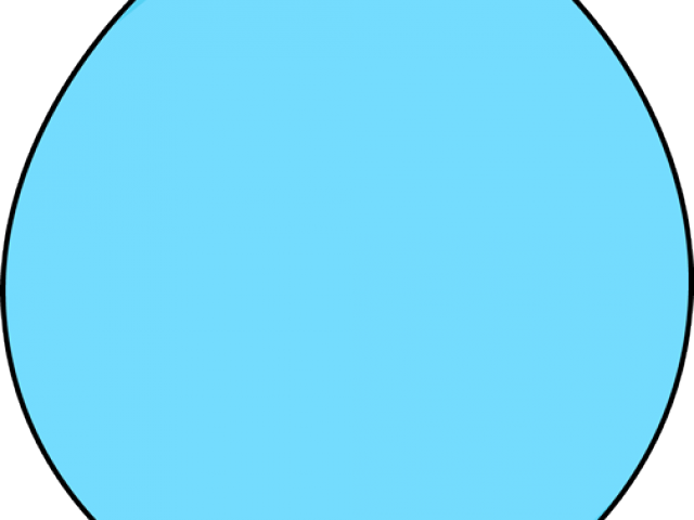 Easter Eggs Clipart Blue - Circle - Png Download (640x480), Png Download