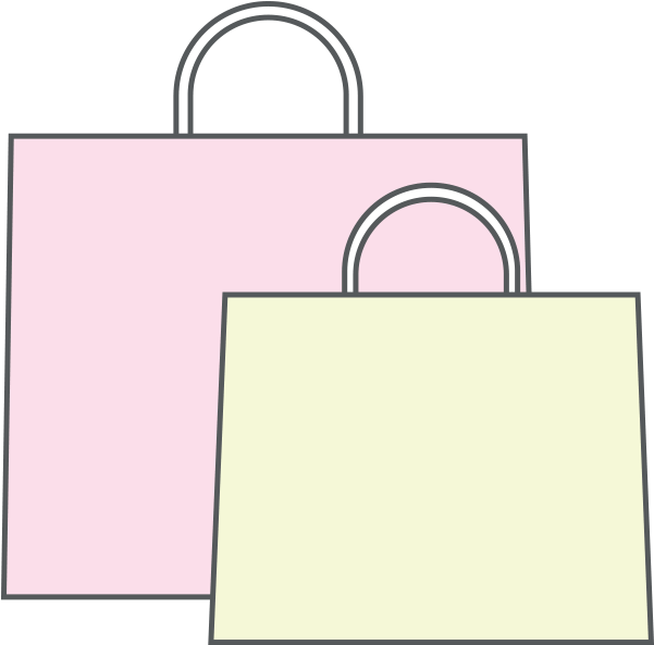 Download - Tote Bag Clipart (600x600), Png Download