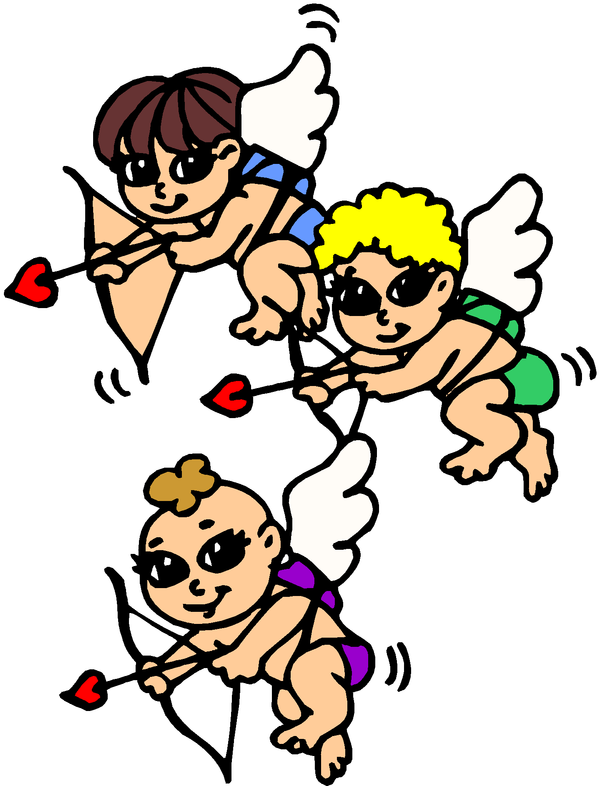 Cupid Clipart (616x800), Png Download