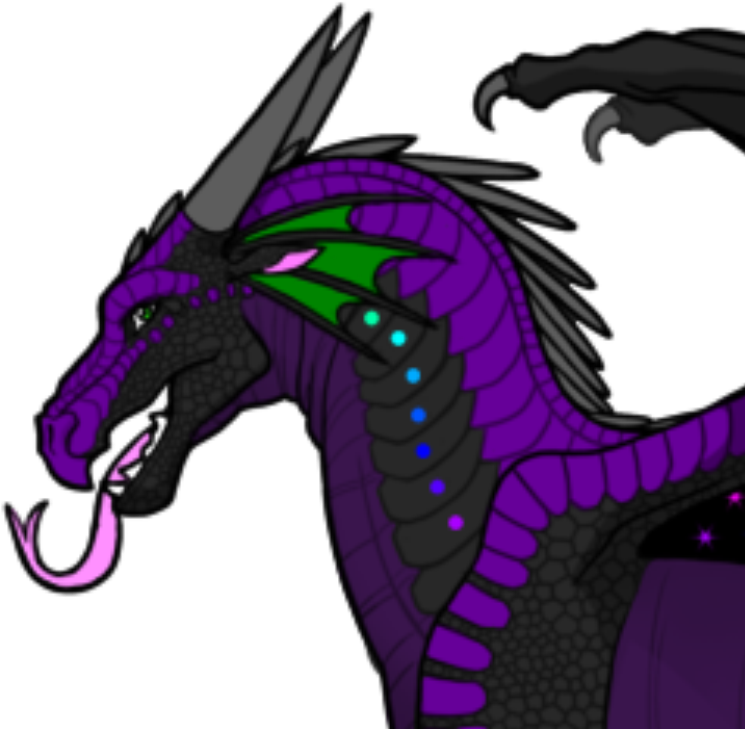 Timechaser - Nightwing From Wings Of Fire Clipart (768x768), Png Download