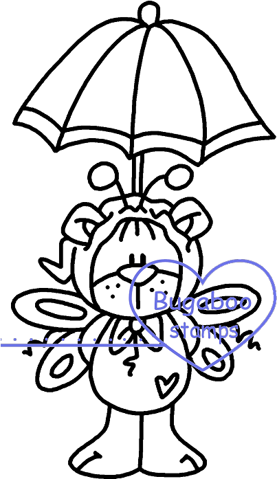 Summer Butterfly Bear - Cartoon Clipart (416x750), Png Download