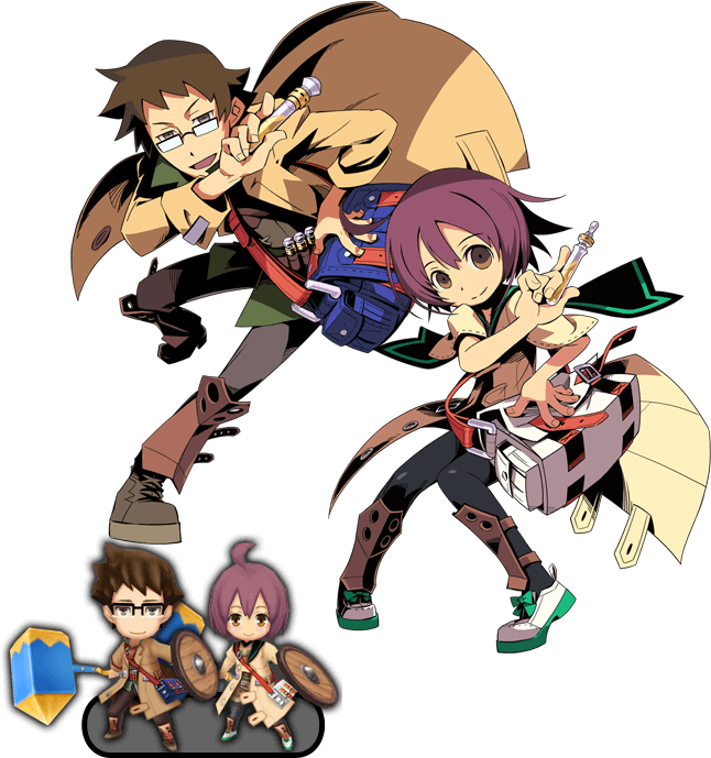 Etrian Mystery Dungeon Medic Clipart (659x762), Png Download