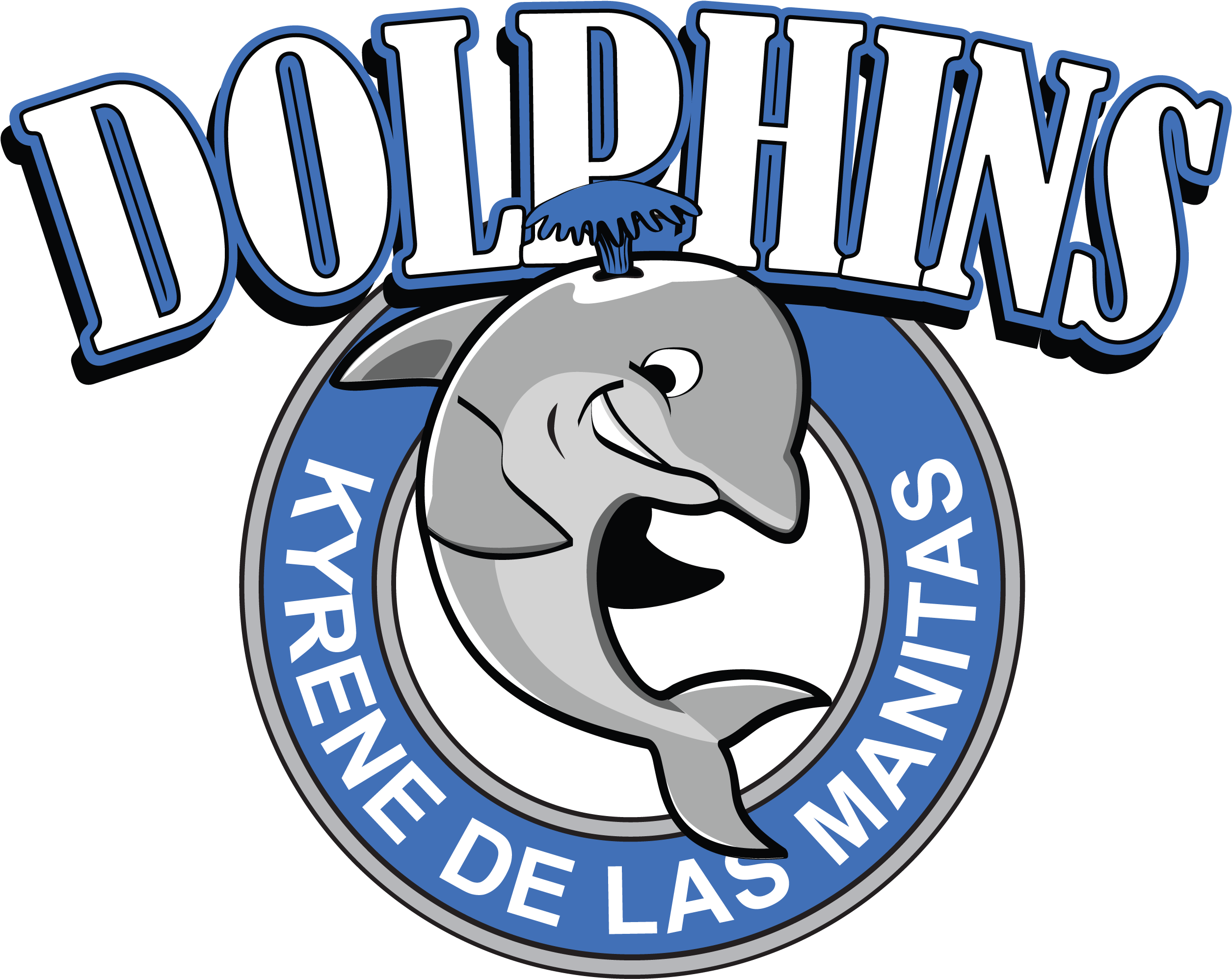 Welcome To Kindergarten - Manitas Dolphins Clipart (2598x2065), Png Download