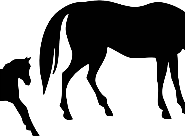 Mare Clipart Horse Barn - Horse Art Print - Vintage Dictionary Art Print - Nursery - Png Download (640x480), Png Download