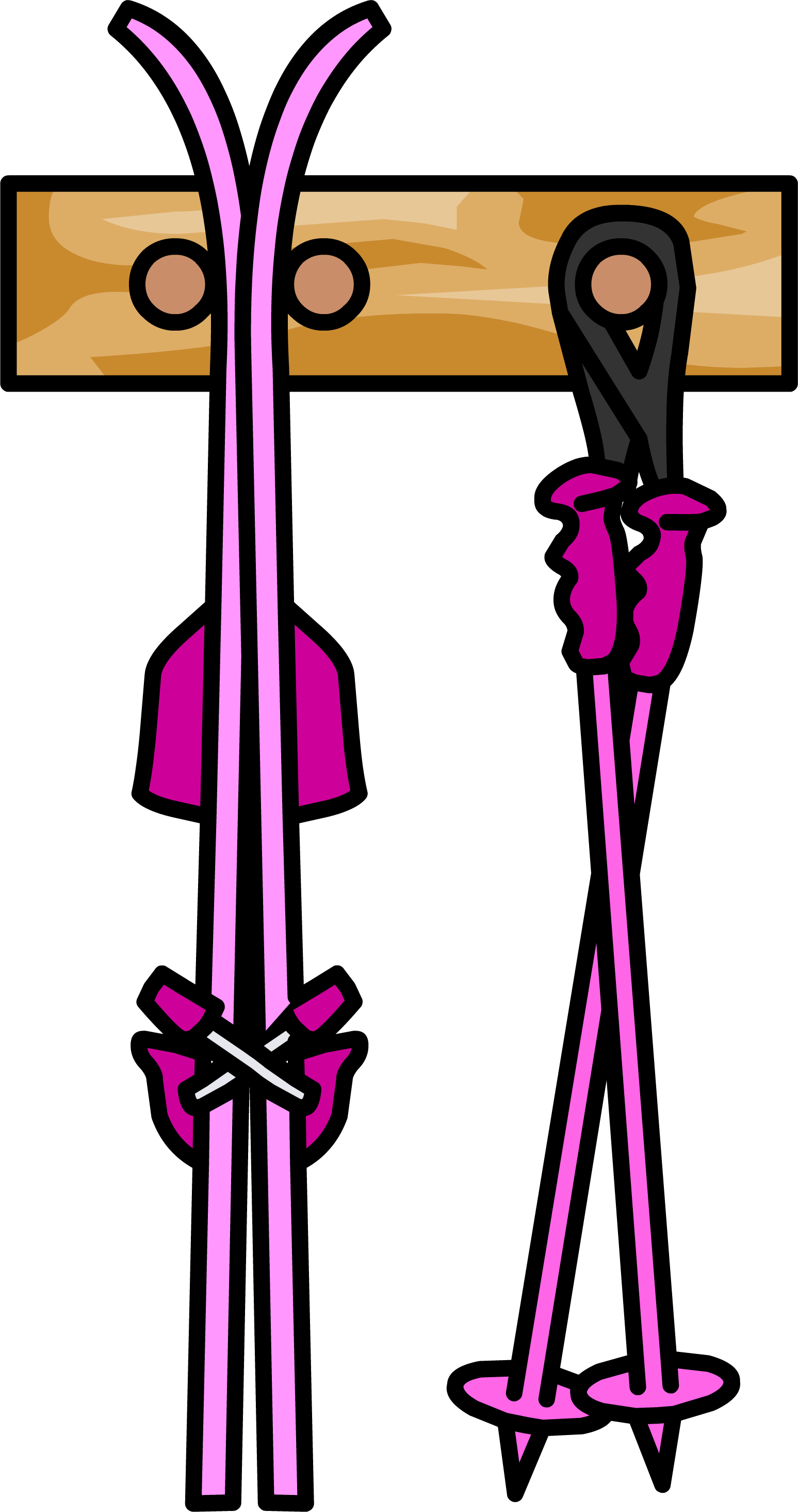 Ski Rack Pink Clip Art Png Download Full Size Clipart (1750291