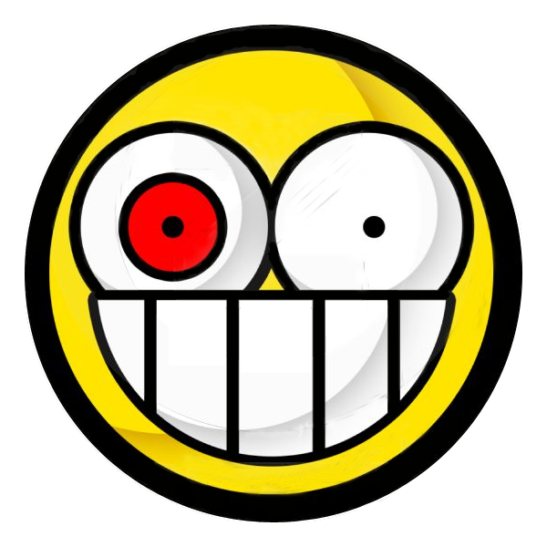 Omg Crazyhouse - Crazy Emoticon Clipart (600x600), Png Download